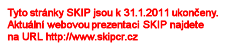 Adresa nového SKIP je http://www.skipcr.cz